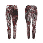 ANTIBrand Sportswear Basilisk Skin Gym Leggings with Pockets