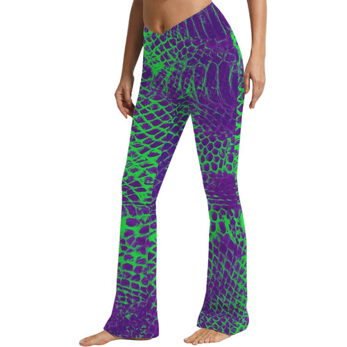 ANTIBrand Activewear Shedding Skin Monster Skin Yoga Flares