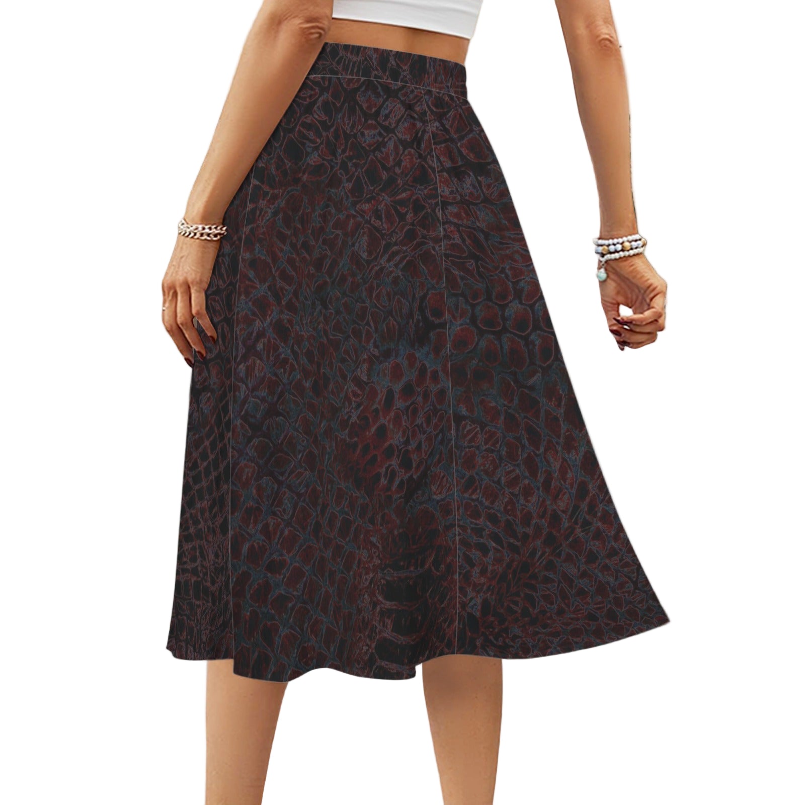 ANTIBrand Shedding Skin Wyvern Skin Midi Skirt