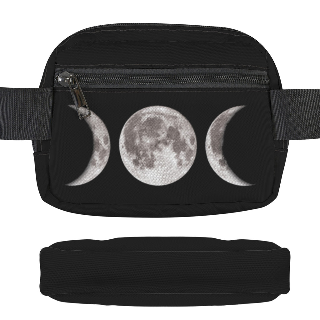 Triple Moon Goddess Belt Bag