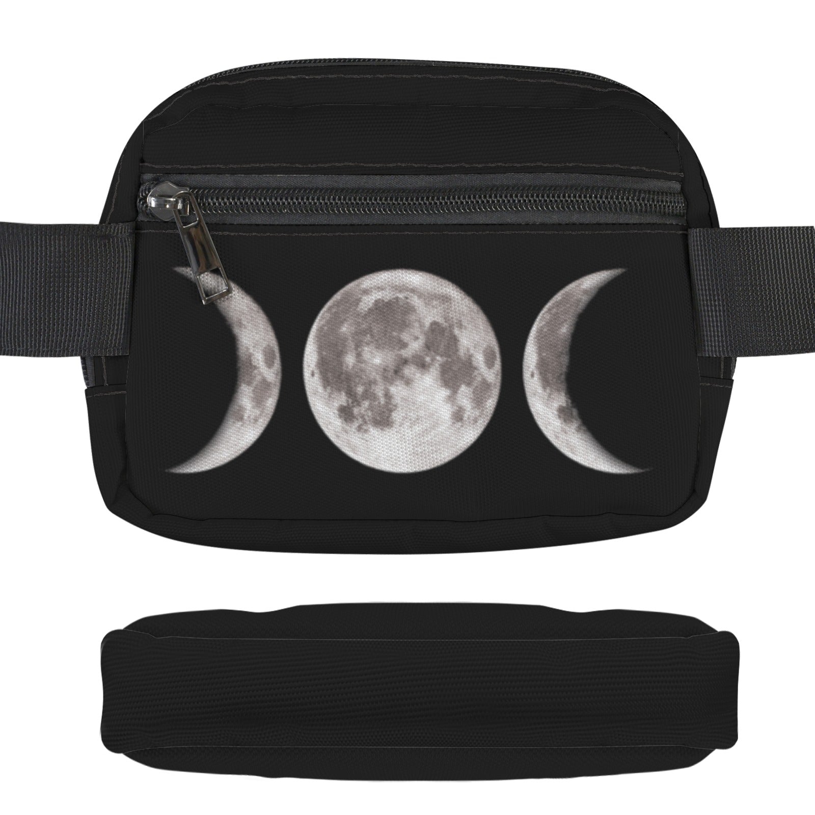 Triple Moon Goddess Belt Bag