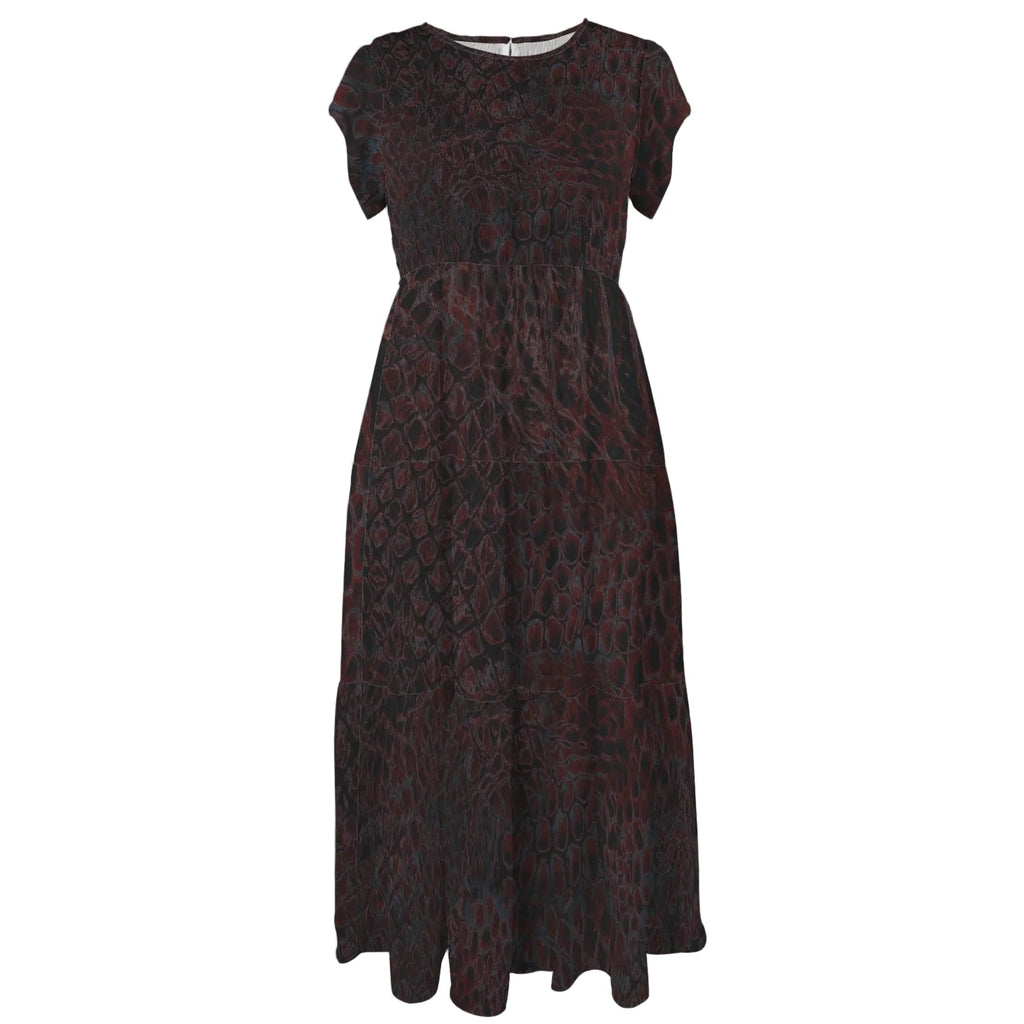 ANTIBrand Wyvern Skin Tiered Maxi Dress
