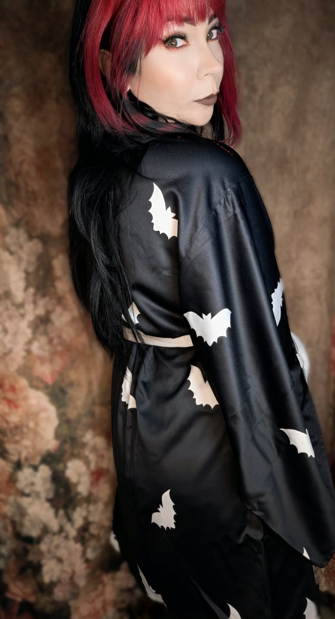 ANTIBrand Bats on Repeat Short Robe
