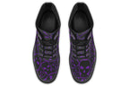 ANTIBrand The Tumbling Purple Skulls Vegan Boots