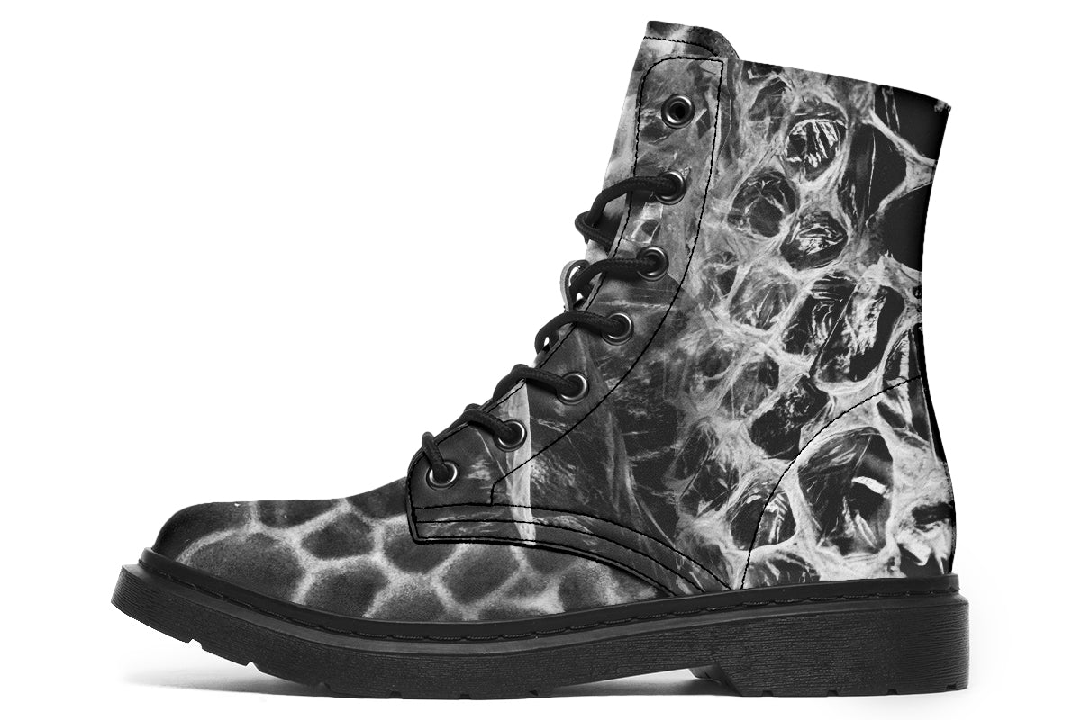 ANTIBrand Shedding Skin Snakeskin Effect Boots