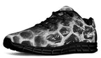 ANTIBrand Snakeskin Effect Active Trainers - Gothic Lightweight Sports Sneakers