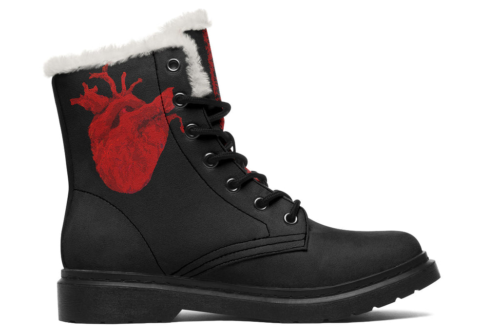 ANTIBrand Uncaged Heart Fleece Lined Boots