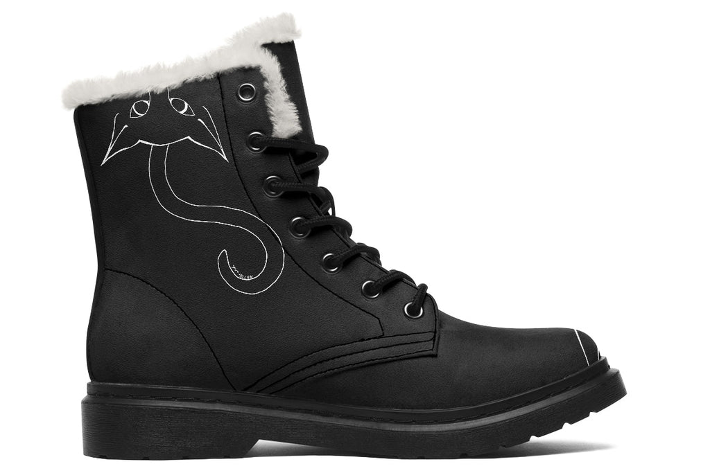 ANTIBrand Peekaboo Kitten Fleece Lined Boots