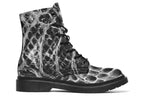 ANTIBrand Shedding Skin Snakeskin Effect Boots
