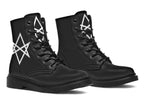 Unicursal Hexagram Vegan Boots – ANTIBrand