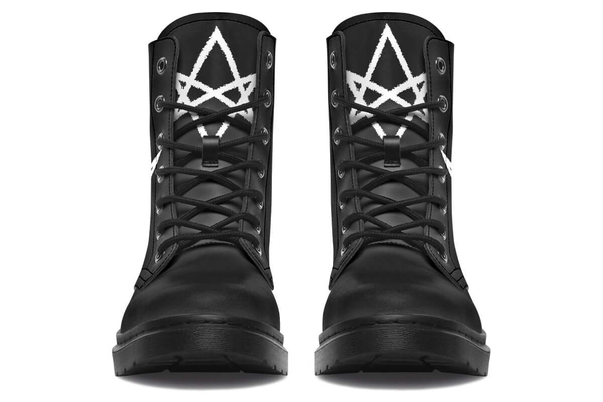 Unicursal Hexagram Vegan Boots – ANTIBrand